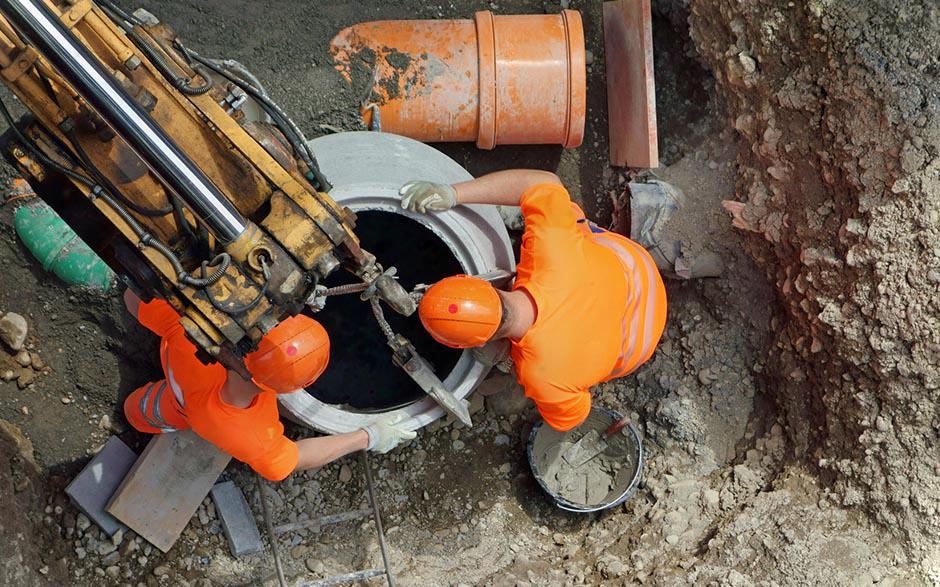 canalisation egout Saint-Gratien